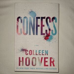 Colorful 'Confess' Book by Colleen Hoover